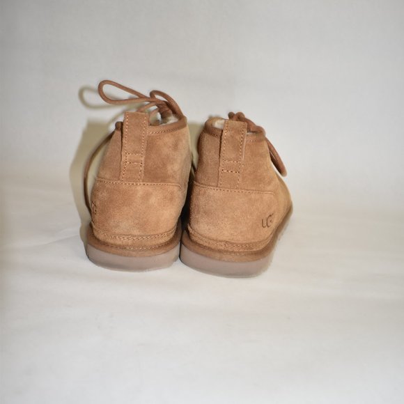 NEW UGG NEUMEL CHUKKA BOOT SHEARLING CHESTNUT WINTER 10 (D24) - Picture 6 of 8